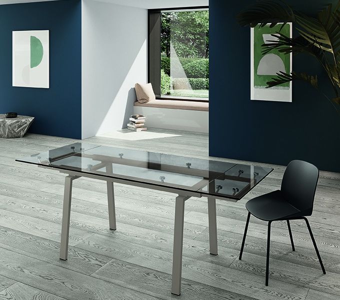 Coraro Stones Tavolo Tommy Vetro 1