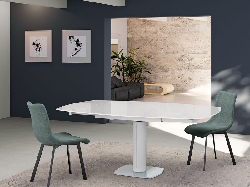 Coraro Stones Tavolo Kyoto Vetro 1