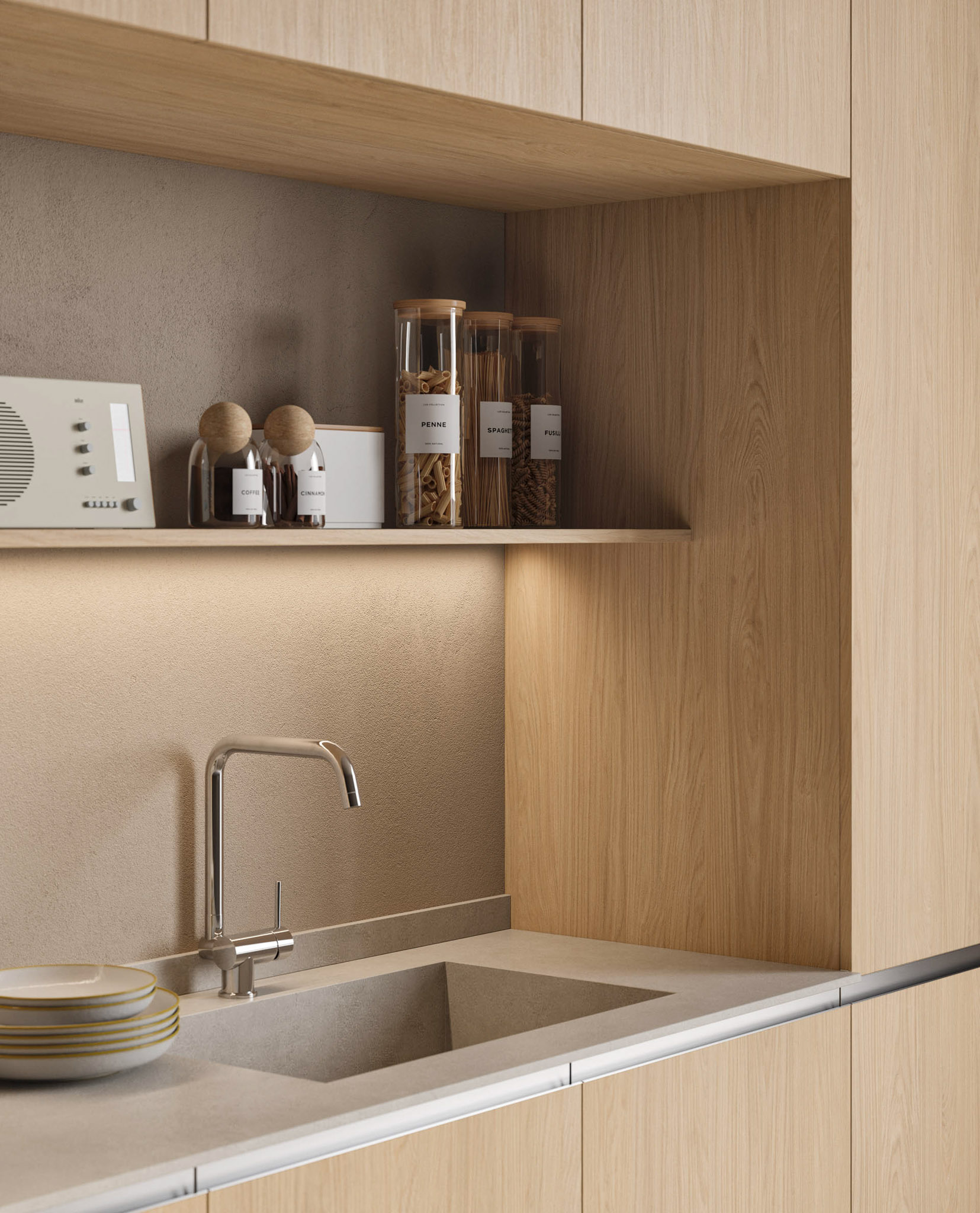Coraro Cucina Concreta Dune Wing 3