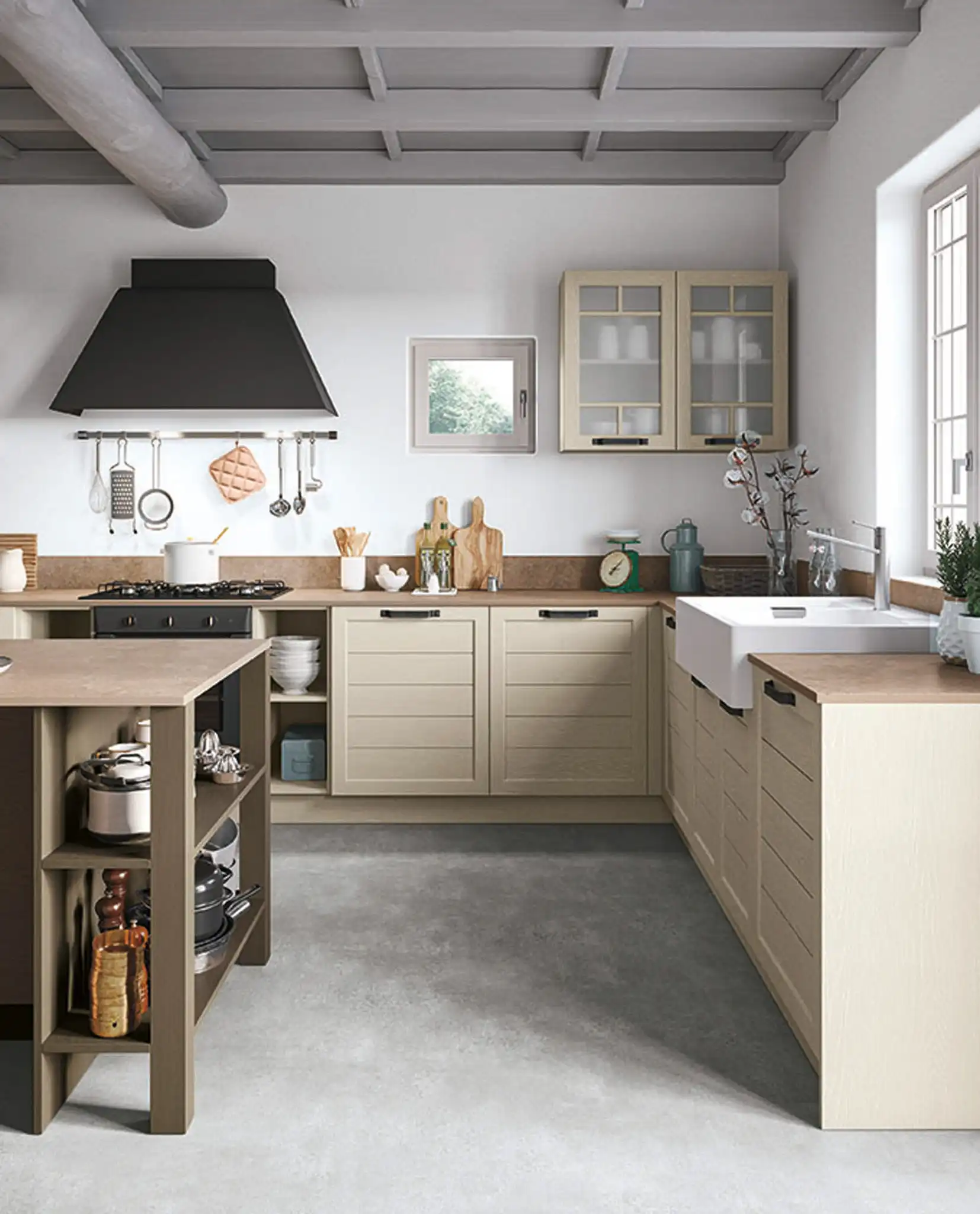 Coraro Cucina Concreta Dover 3