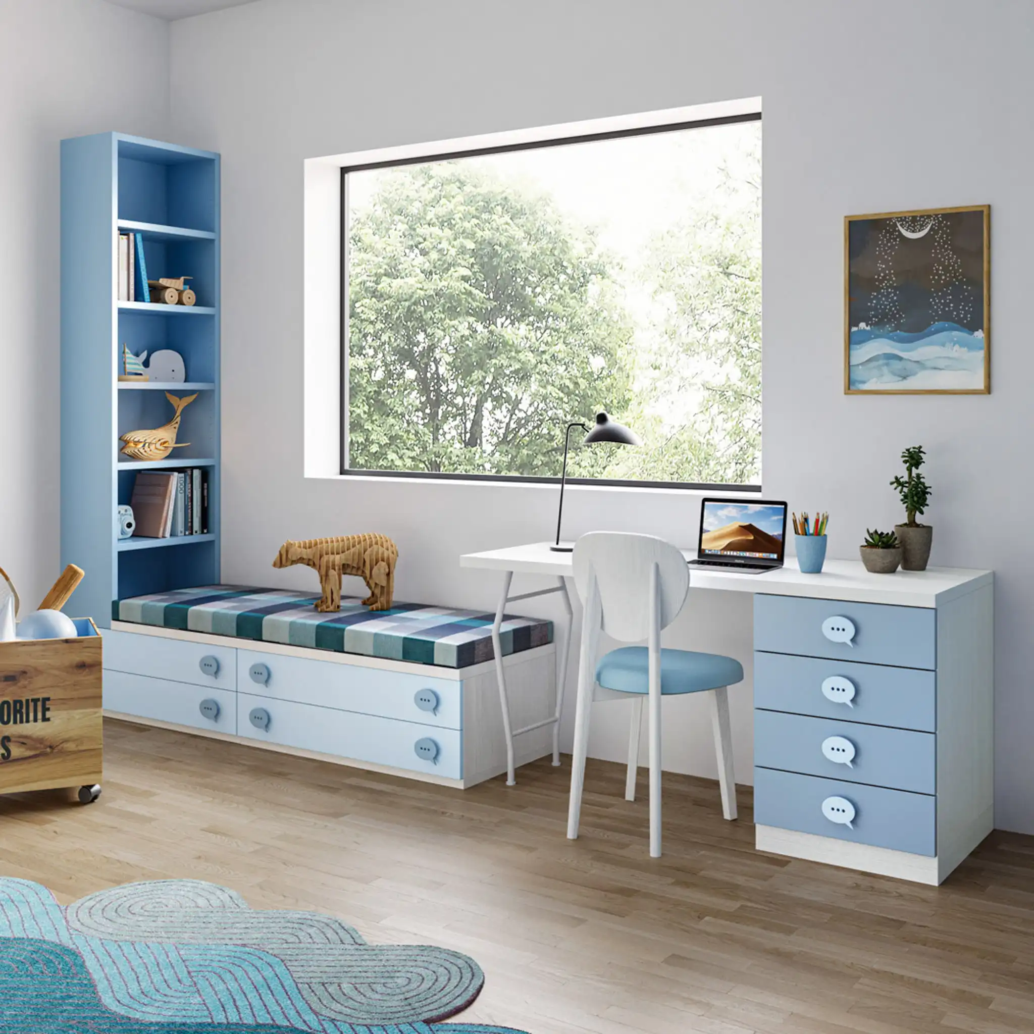 Coraro Ambiente Cameretta Giessegi 4 4
