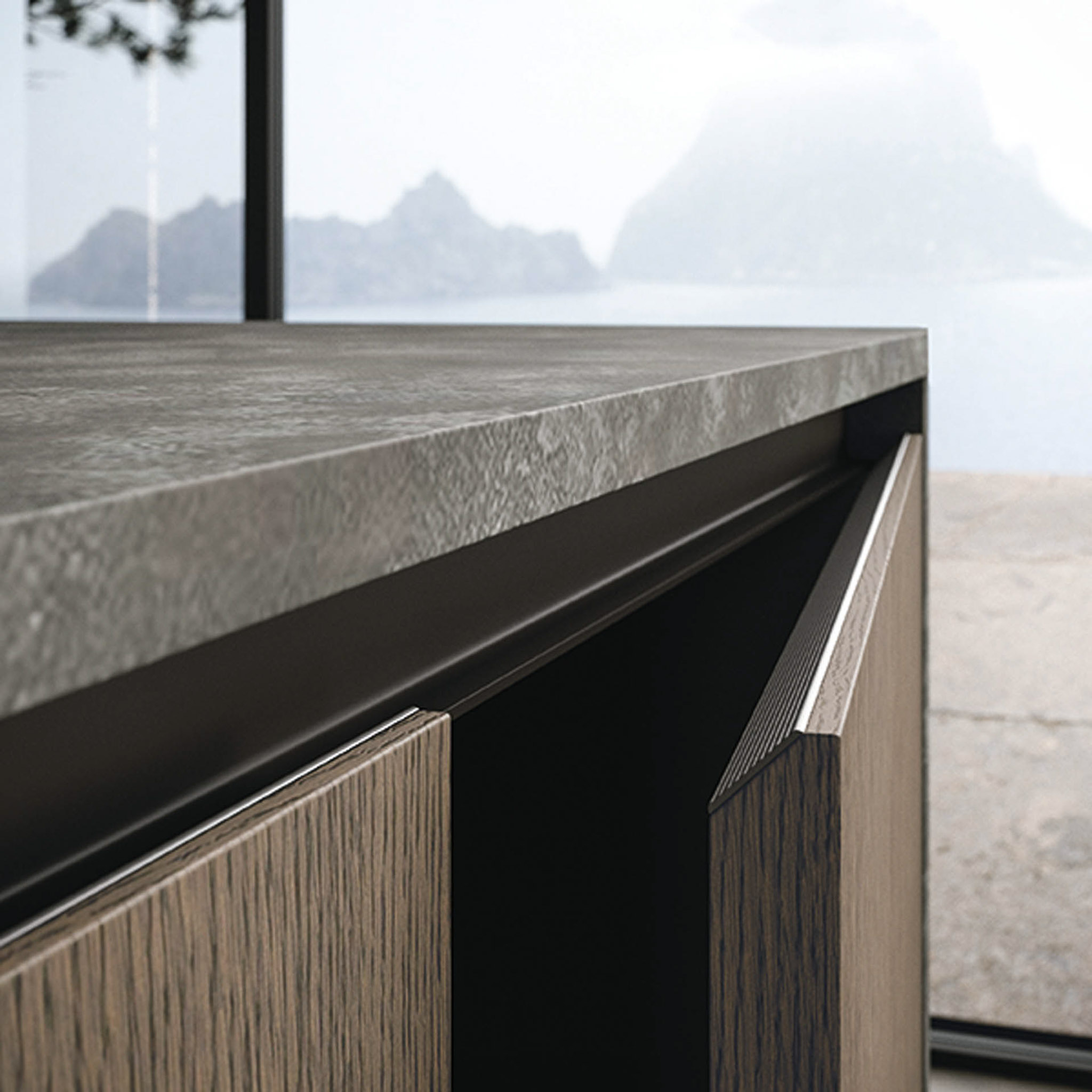 Coraro Cucina Concreta Living Climb 3