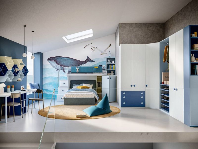 Coraro Ambiente Cameretta Giessegi 1 2