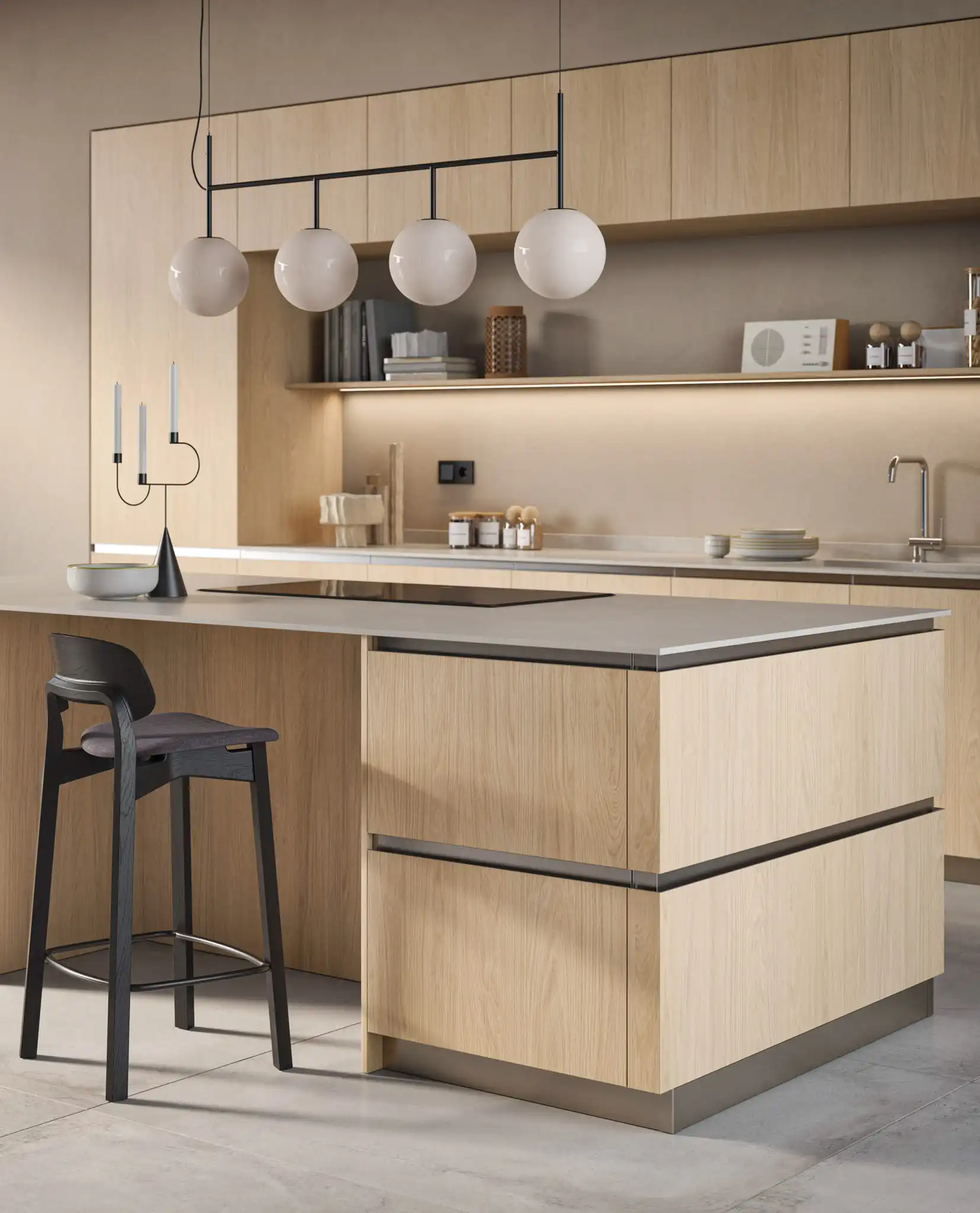 Coraro Cucina Concreta Dune Wing 2