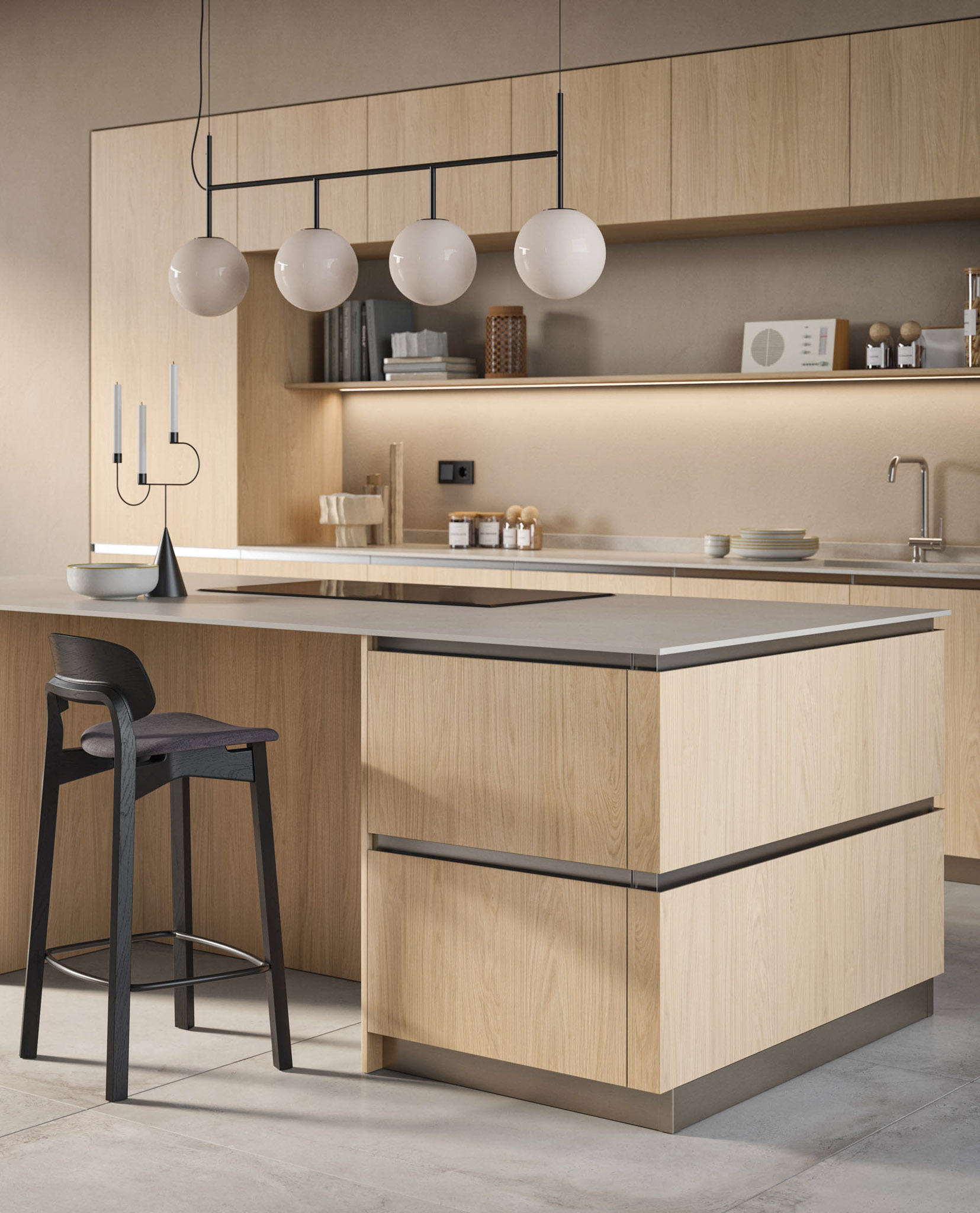 Coraro Cucina Concreta Dune Wing 2