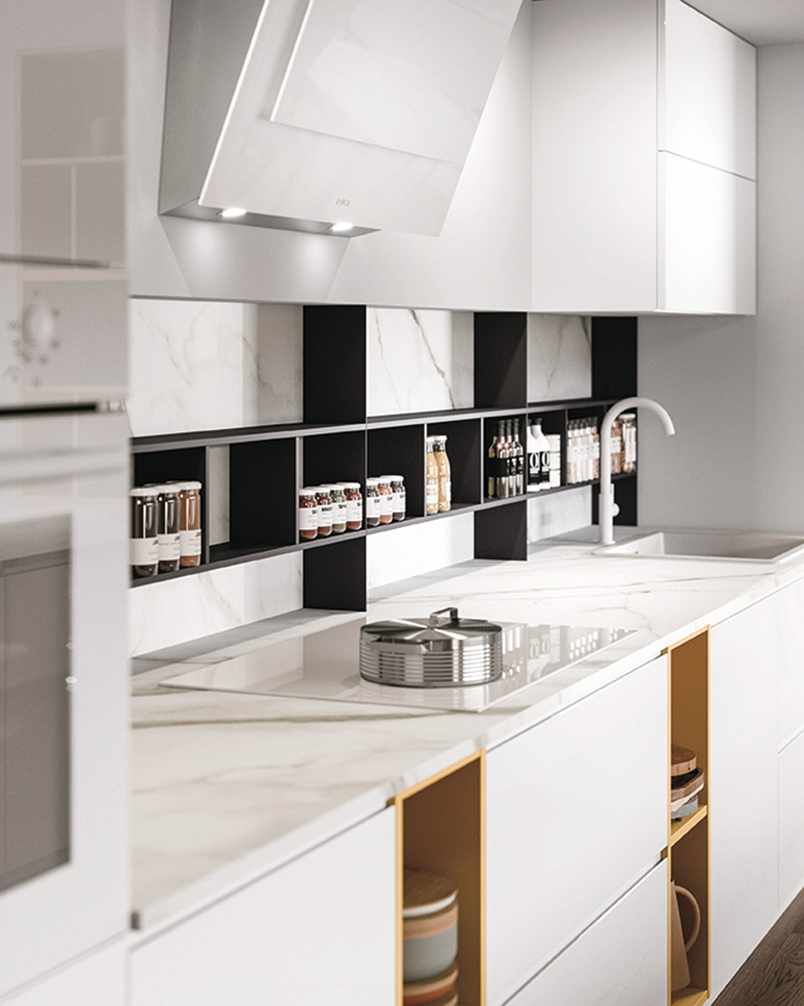 Coraro Cucina Concreta Living J 4