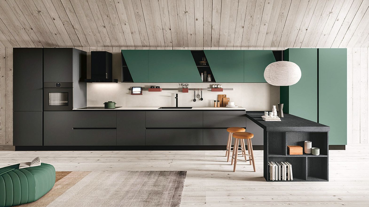 Coraro Cucina Concreta Living Back 1