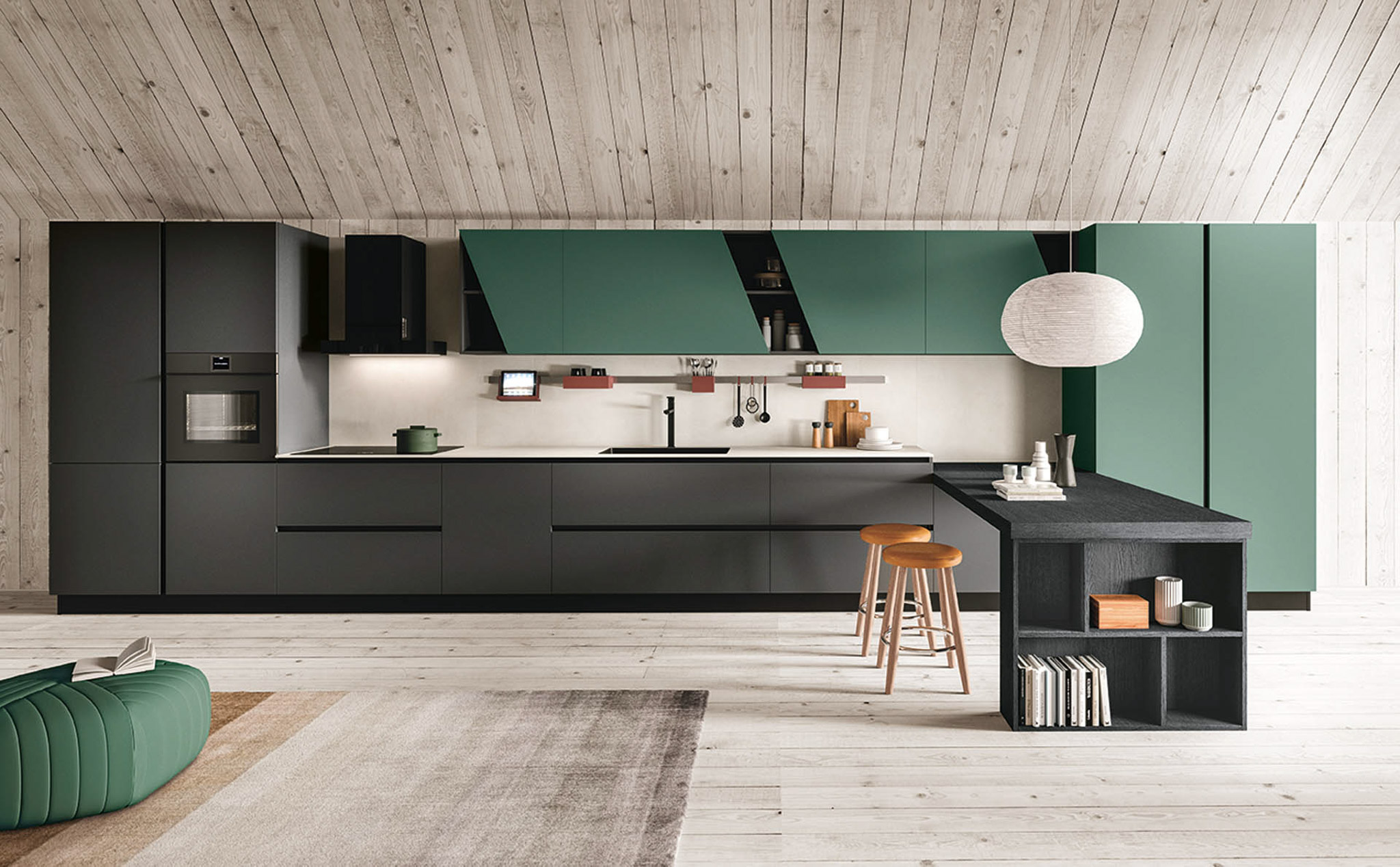 Coraro Cucina Concreta Living Back 1