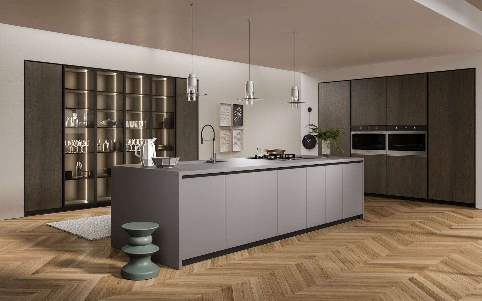 Coraro Cucina Concreta Living Gap 2