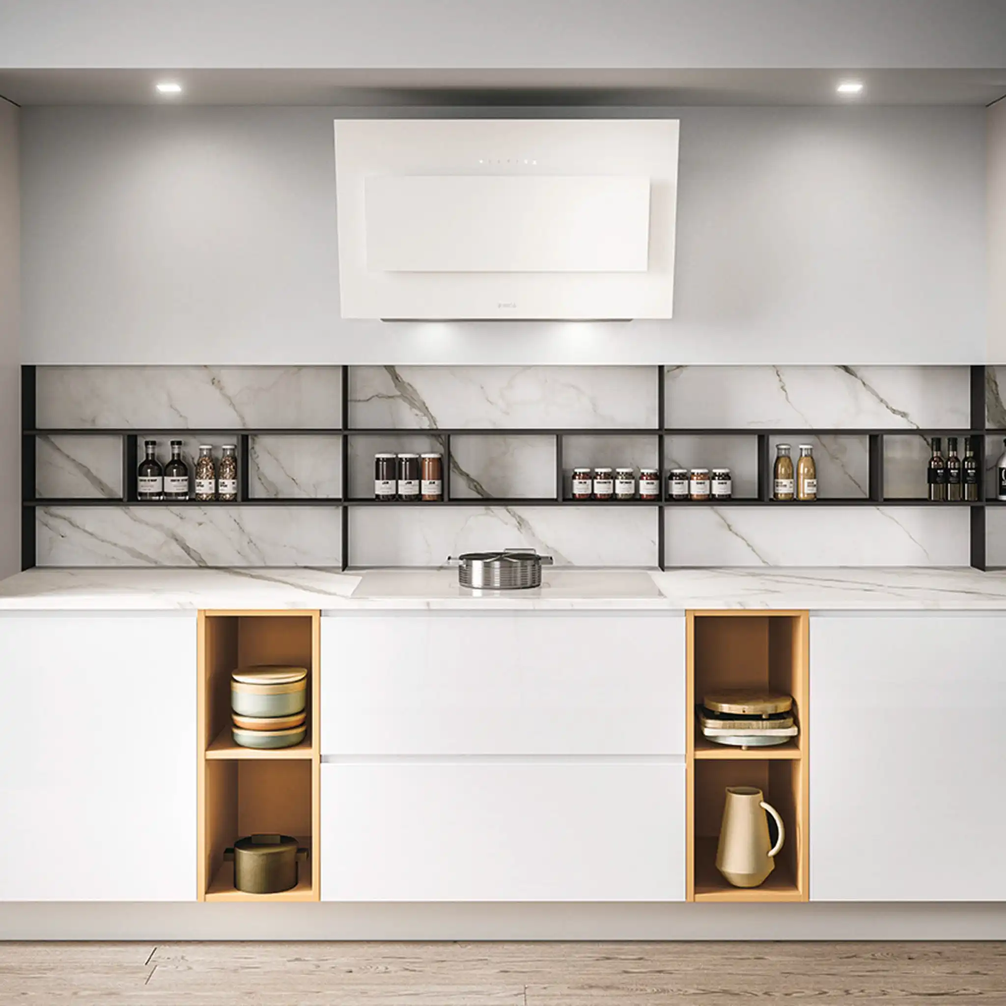 Coraro Cucina Concreta Living J 1