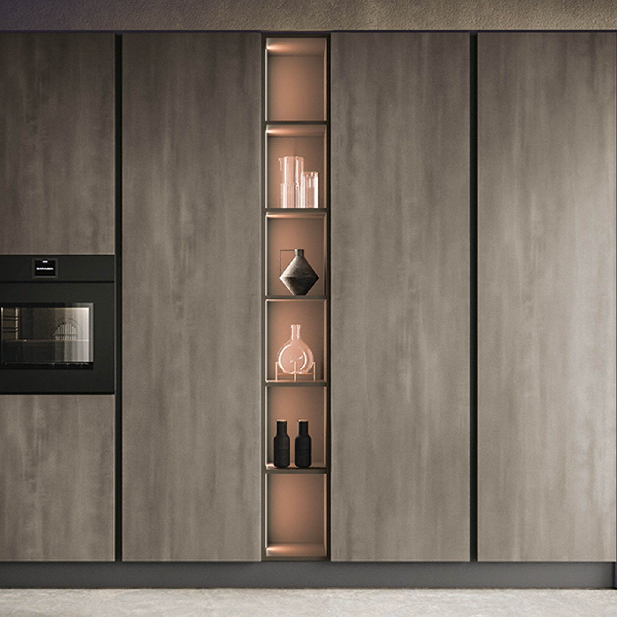 Coraro Cucina Concreta Living Climb 1