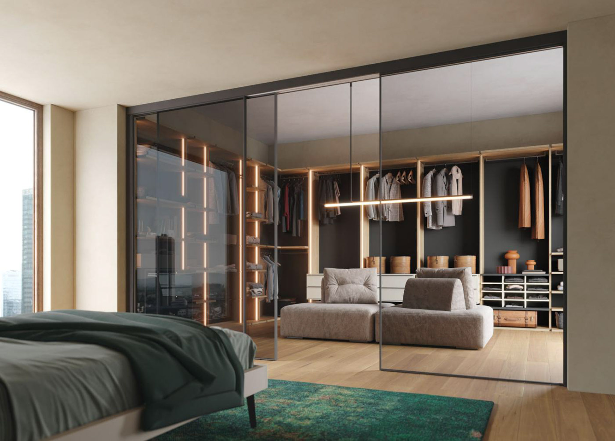 Coraro Ambiente Cabina Armadio Giessegi 6 2