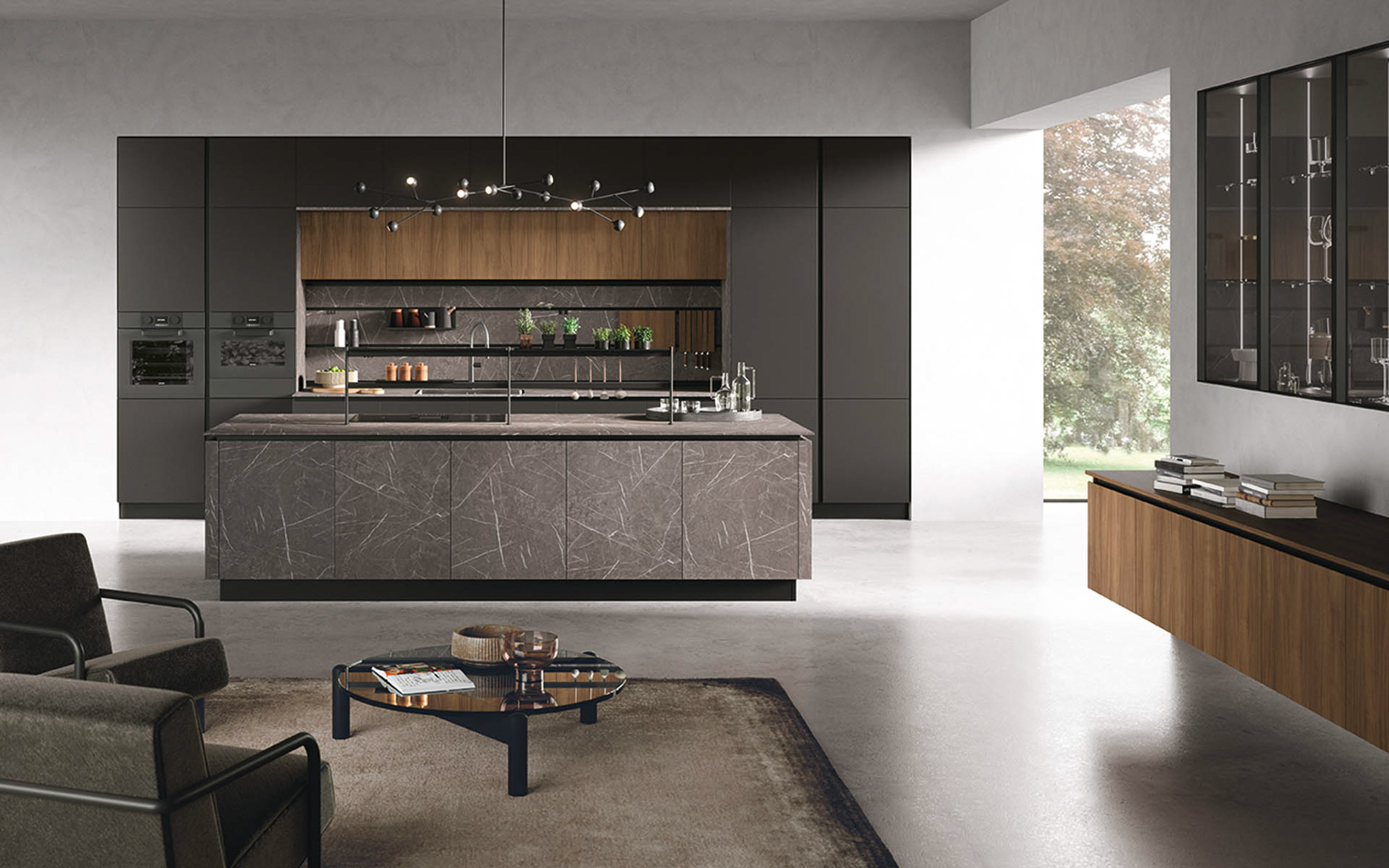 Coraro Cucina Concreta Living Climb 5