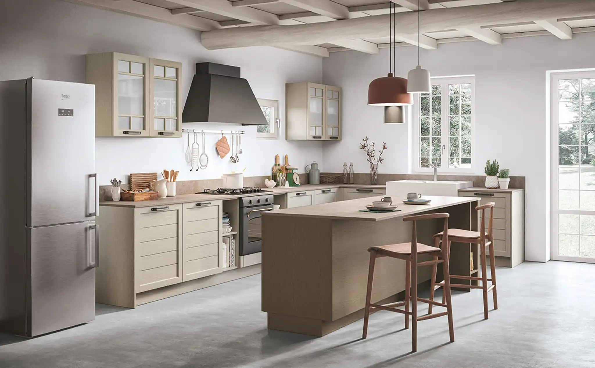 Coraro Cucina Concreta Dover 2