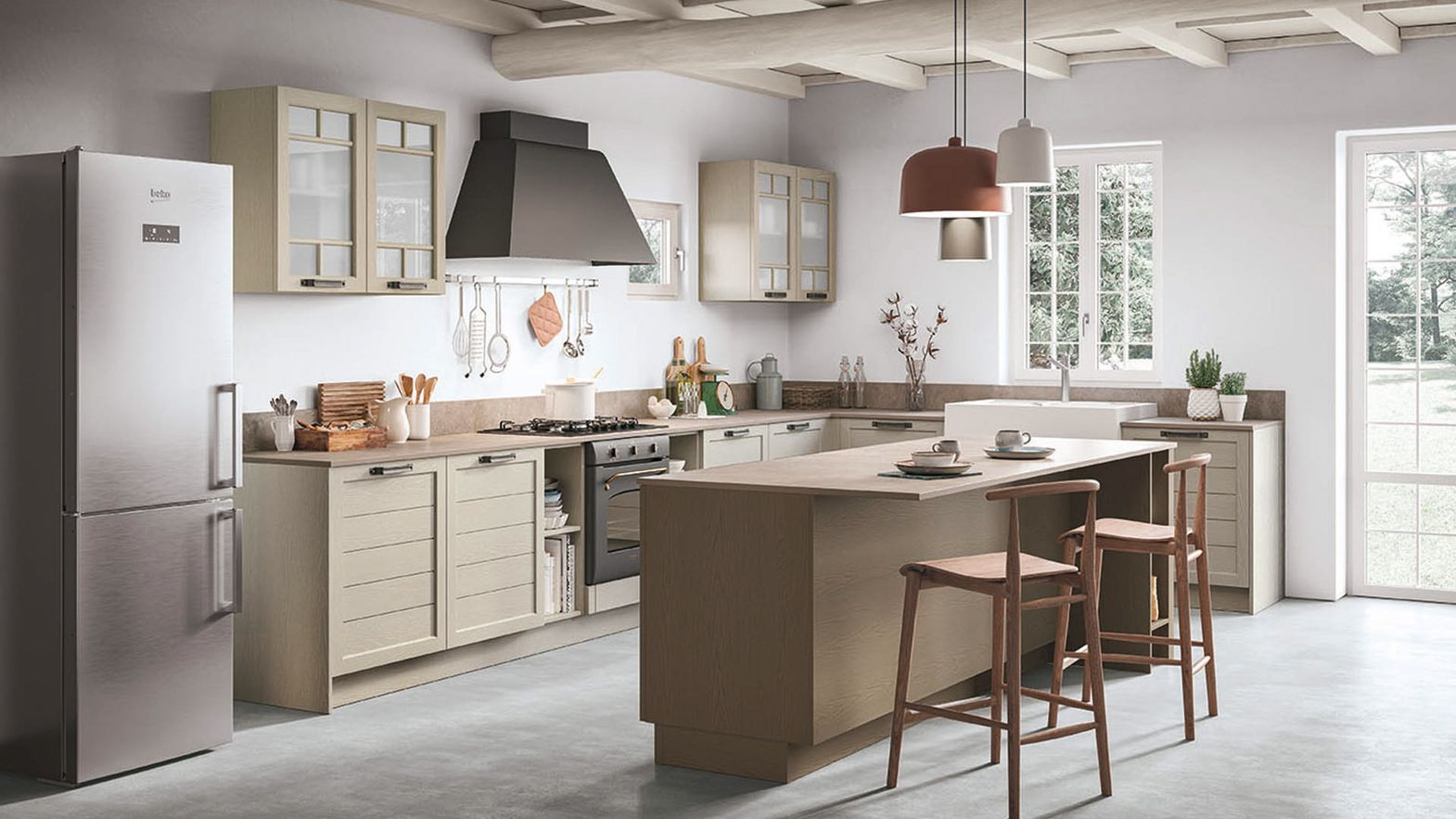 Coraro Cucina Concreta Dover 2