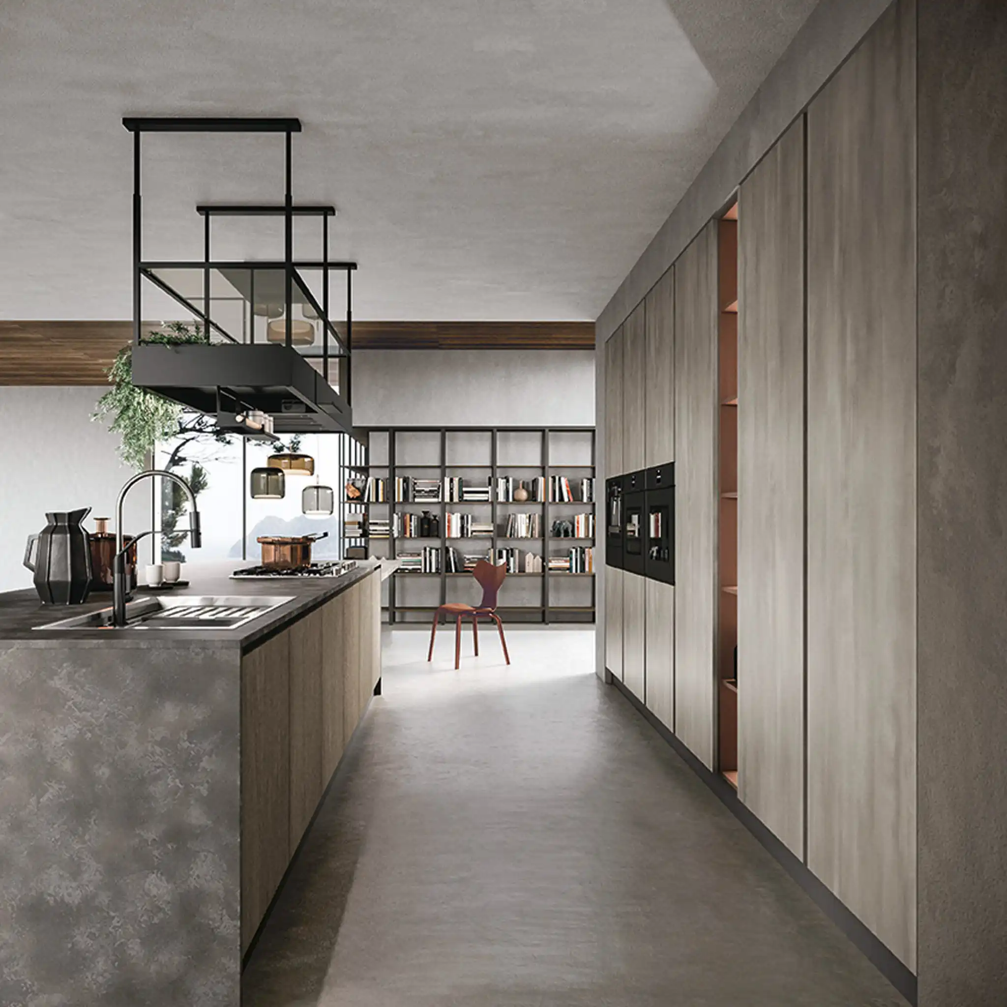 Coraro Cucina Concreta Living Climb 2